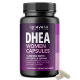 DHEA et Biotine Havasu – capsule soutenant équilibre hormonal et beauté.