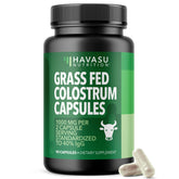 Colostrum bovin HAVASU NUTRITION en bouteille, soutien potentiel immunitaire.
