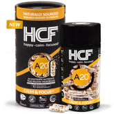 HCF A20 microbead-bouteille, soutien de concentration tout au long de la journée.