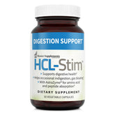HCL-Stim bouteille digestive montrant le soutien après les repas.