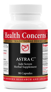 Health Concerns Astra C - bouteille avec capsules, soutien potentiel immunitaire.
