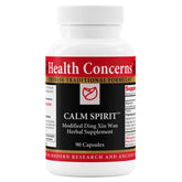 Health Concerns Calm Spirit – Bouteille montrant le pack jour pour un soutien relaxant.