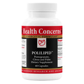 Health Concerns Polilipid: bouteille de capsules pour le soutien du cœur et du métabolisme lipidique.