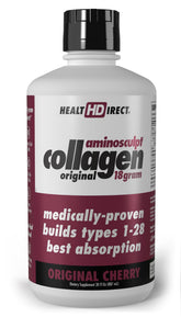 HEALTH DIRECT AminoSculpt collagène liquide: bouteille 30oz, absorption optimisée.