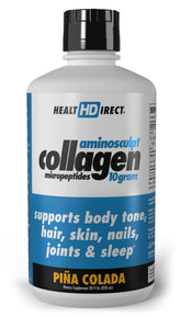 AminoSculpt Health Direct, bouteille Piña Colada prête à boire.