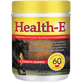 Health-E vitamine E pour chevaux – poudre concentrée soutenant l'énergie et le bien-être.