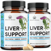 Health Heals Liver Cleanse flacon en versement, soutien potentiel du foie au quotidien