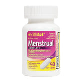 HealthA2Z Comprimés complets – bouteille montrant le produit et le potentiel soutien des douleurs menstruelles