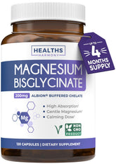 Healths Harmony magnésium bisglycinate cap: capsule facile pour détente et bien-être quotidiens.