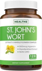 Healths Harmony Millepertuis, capsules, soutien quotidien potentiel pour l'équilibre de l'humeur.
