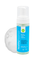Healthy Hoohoo: bouteille-pompe mousse pour lavage doux.