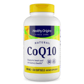 Healthy Origins CoQ10, bouteille de 150 gélules prête à soutenir l'énergie potentielle.