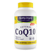 Healthy Origins CoQ10 : bouteille et emballage, soutien potentiel énergie