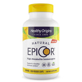 Healthy Origins EpiCor 500 mg – bouteille montrant capsules végétales et soutien immunitaire potentiel.
