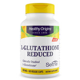 Healthy Origins L-Glutathion, bouteille: soutien antioxydant au quotidien.