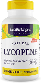 Healthy Origins Lycopène bouteille – emballage visible, soutien antioxydant naturel au quotidien.