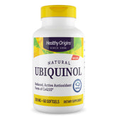 Healthy Origins Ubiquinol: bouteille 200 mg pour un soutien énergétique potentiel.