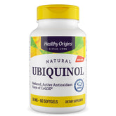 Healthy Origins Ubiquinol – flacon visible, soutien potentiel à la vitalité du cœur