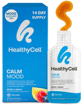 HealthyCell Bouteille MicroGel Relaxation pour une détente après une journée chargée.