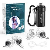 Hearprotek bouchons d'oreilles petite taille pour concerts, préservent la clarté du son.