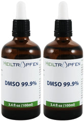 Bouteille Heiltropfen DMSO 100 ml, liquide pur et polyvalent.