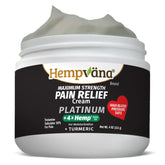 Hempvana Platinum crème-relief en flacon, absorption rapide pour muscles et articulations.