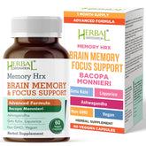 Herbal Destination Memory HRX : bouteille visible prête à l’emploi et soutien cognitif potentiel.