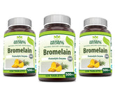 Herbal Secrets Bromélaïne 500 mg, bouteille, idéal pour la routine quotidienne.