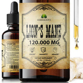 Herbalicious Extrait Crinière de Lion — bouteille de 4 onces, soutien cognitif potentiel.