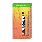 Herbalife Effervescent Energie fruit tropical dans une bouteille prête à être dégustée.