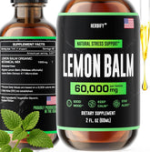 HERBIFY Mélisse officinale, bouteille-pipette, favorise la détente et le bien-être quotidien.