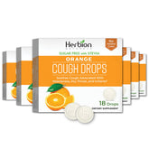 HERBION Naturals pastilles toux orange menthol, savourer en douceur