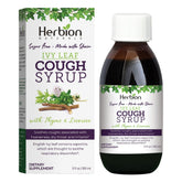HERBION Sirope lierre-thym-reglisse – flacon clair, apaise la gorge.