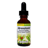 Herbs Etc. Adrenotonic: bouteille et capsules molles, soutien potentiel d'énergie quotidienne.