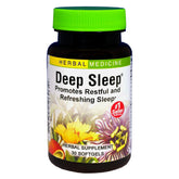 Herbs Etc. Sommeil Profond: bouteille de gélules molles favorisant un sommeil profond.