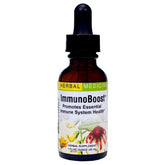 Herbs Etc ImmunoBoost: gouttes dans l'eau pour le bien-être quotidien.