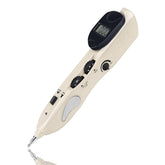 Heswea Pen montre les points d'acupuncture détectés pour un ciblage précis.