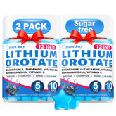 Bouteille HevChay Lithium Orotate 12-en-1, soutien potentiel à l'humeur et au calme.
