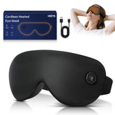 HIEYE masque yeux chauds sans fil – chaleur apaisante pour fatigue oculaire.