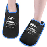 Hilph chaussons glace pied ensemble: couverture complète du pied pour soulagement ciblé.