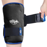 Hilph Genou Bandeau Glace 360 : couverture complète pour apaiser douleur et gonflement.