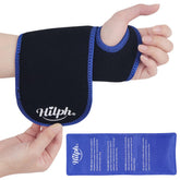 Hilph poignet compresse gel glace pour soulagement ciblé.