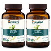 Himalaya Bacopa Monnieri capsules végétales: énergie mentale pour une journée active et concentrée.
