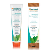 Dentifrice Himalaya Botanique en bouteille, fraîcheur menthe et éventuel effet blanchissant.