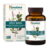 Himalaya Holy Basil: bouteille de gelules prête pour le stress quotidien.