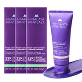 Pâte dentifrice violette HIMALAYA PINKSALT en tube, brossage quotidien frais