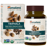 Himalaya Triphala : bouteille de gélules digestives pour soutien quotidien.