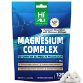 HiPlus Magnesium Complex gélules, prise quotidienne facile et pratique.