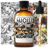 HIQILI Hélichryse flacon en verre pour diffusion douce et ambiance apaisante