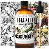 HIQILI huile parfumée au concombre, bouteille 150 ml prête à diffuser.